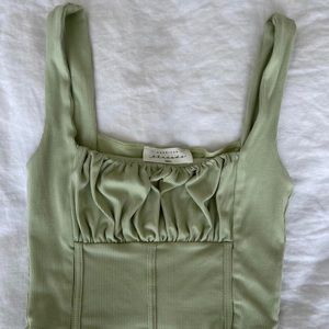 American Threads crop top